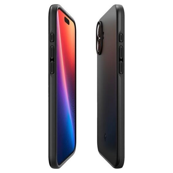 Spigen Spigen Thin Fit Mag iPhone 16 Plus Magsafe czarny/black ACS08060