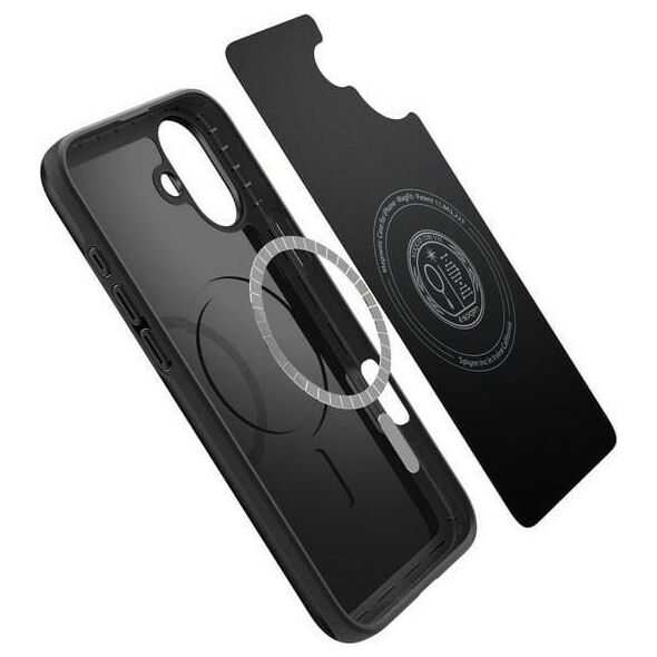 Spigen Spigen Thin Fit Mag iPhone 16 Plus Magsafe czarny/black ACS08060