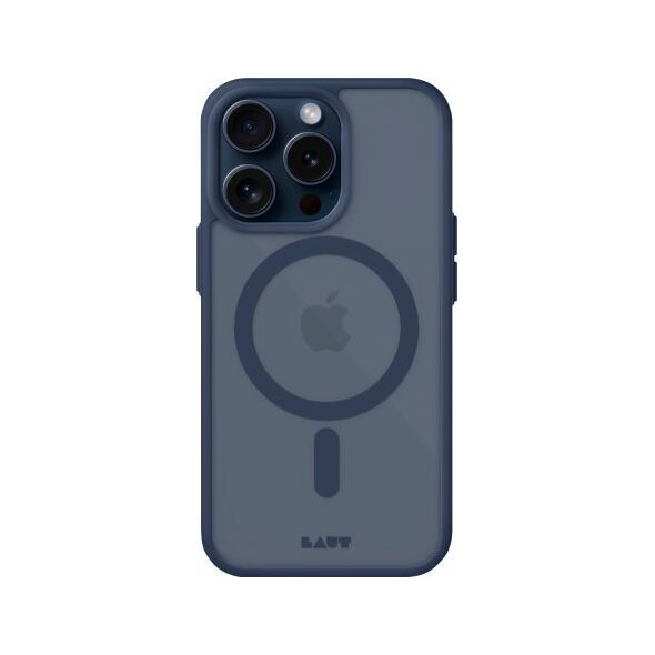 PICOM LAUT Huex Protect - obudowa ochronna do iPhone 15 Pro Max kompatybilna z MagSafe (dark blue)