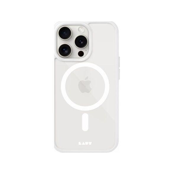 PICOM LAUT Huex Protect - obudowa ochronna do iPhone 15 Pro Max kompatybilna z MagSafe (white)