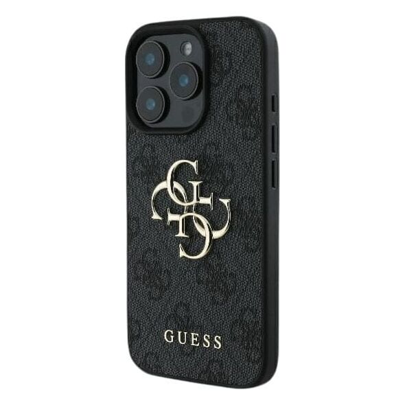 Guess Guess GUHCP16L4GMGGR iPhone 16 Pro 6.3" czarny/black hardcase 4G Big Logo