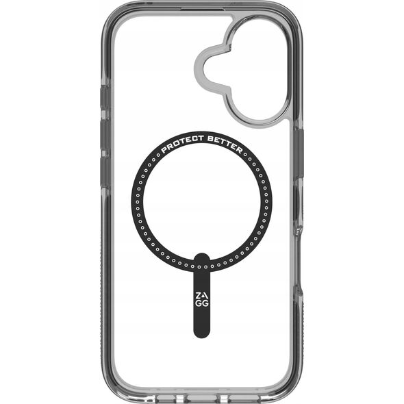 Zagg International ZAGG Santa Cruz Snap - obudowa ochronna do iPhone 16 Plus kompatybilna z MagSafe (black)