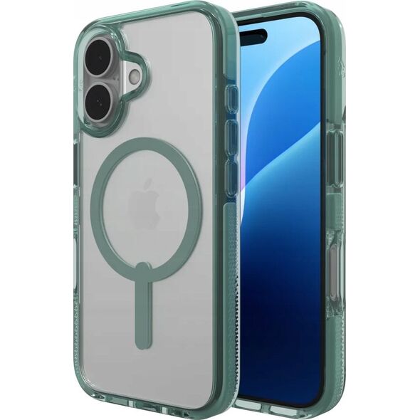 Zagg International ZAGG Santa Cruz Snap - obudowa ochronna do iPhone 16 Plus kompatybilna z MagSafe (green)