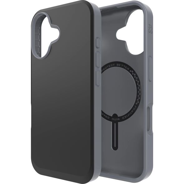 Zagg International ZAGG SoHo Snap - obudowa ochronna do iPhone 16 kompatybilna z MagSafe (black)