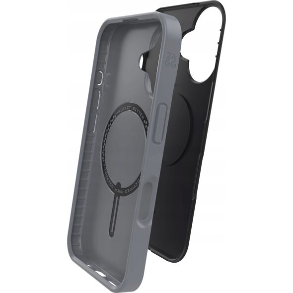Zagg International ZAGG SoHo Snap - obudowa ochronna do iPhone 16 kompatybilna z MagSafe (black)