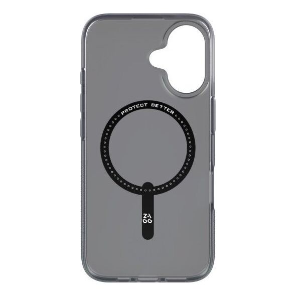 Zagg International ZAGG Milan Snap - obudowa ochronna do iPhone 16 kompatybilna z MagSafe (raven feather)