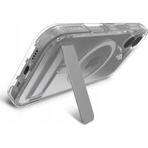 Zagg International ZAGG Crystal Palace Snap Kickstand - obudowa ochronna z podstawką do iPhone 16 Plus kompatybilna z MagSafe (clear)