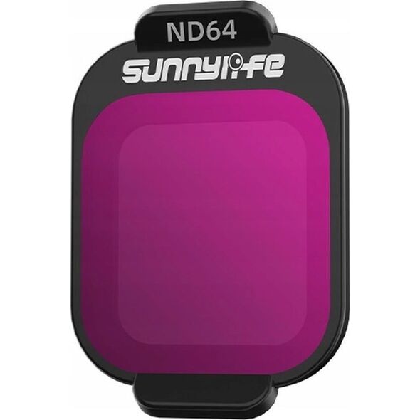 Filtr Pełny Szary ND64 NDx64 do Drona Dron DJI FLIP Etui na Filtr SunnyLife / FI962-64