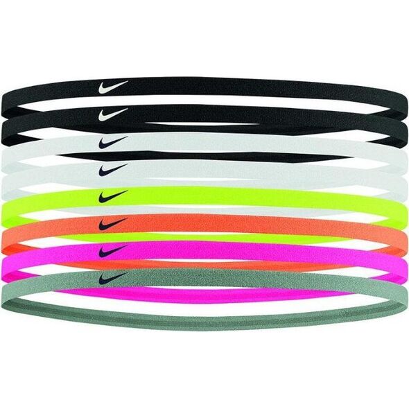 Nike Opaski gumki NIKE na włosy opaska na głowę 8szt