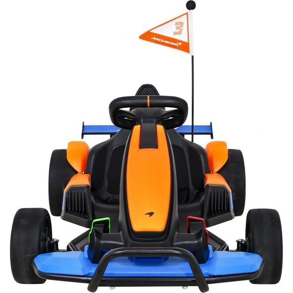 DWM POJAZD GOKART MCLAREN DRIFT POMARAŃCZOWY