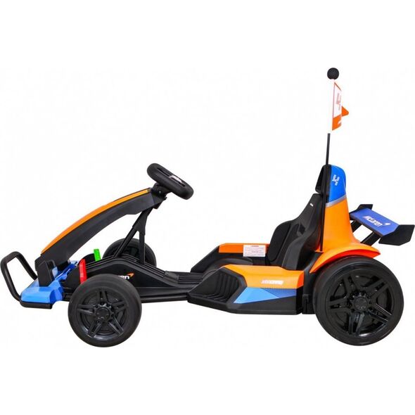 DWM POJAZD GOKART MCLAREN DRIFT POMARAŃCZOWY