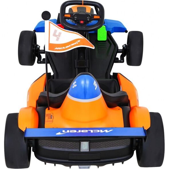 DWM POJAZD GOKART MCLAREN DRIFT POMARAŃCZOWY