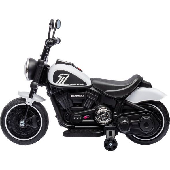 Triton Motorek dla dziecka do 4 latek Chopper FASTER Biały