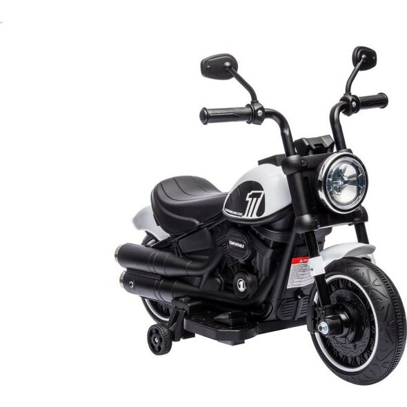 Triton Motorek dla dziecka do 4 latek Chopper FASTER Biały