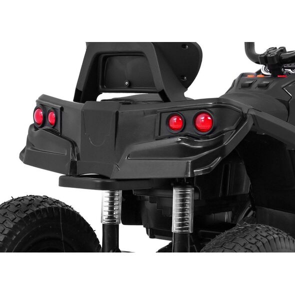 Ramiz Pojazd Quad ATV Pompowane Koła Czarny