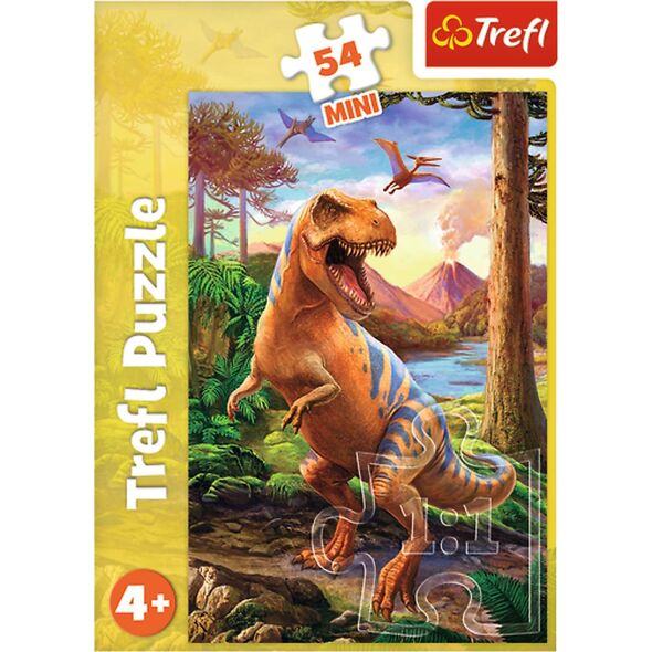 Trefl PUZZLE 54EL TREFL 19731 MINI NIESAMOWITE DINO PU