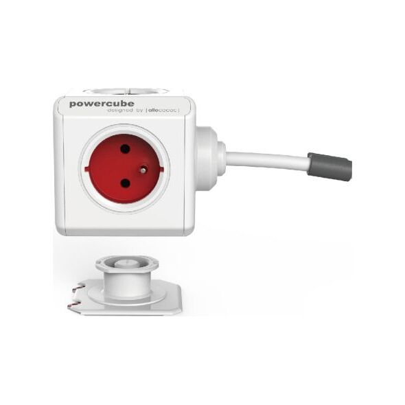PowerCube Przedłużacz Extended USB 1,5m czerwony (2402RD/FREUPC)