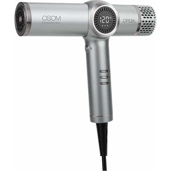 Πιστολάκι Μαλλιών Osom Professional OPERA OSOMPF07DG, 1500 W, γκρι χρώματος