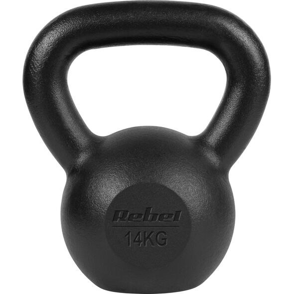 Kettlebell Rebel RBA-2323-14 żeliwny 14 kg