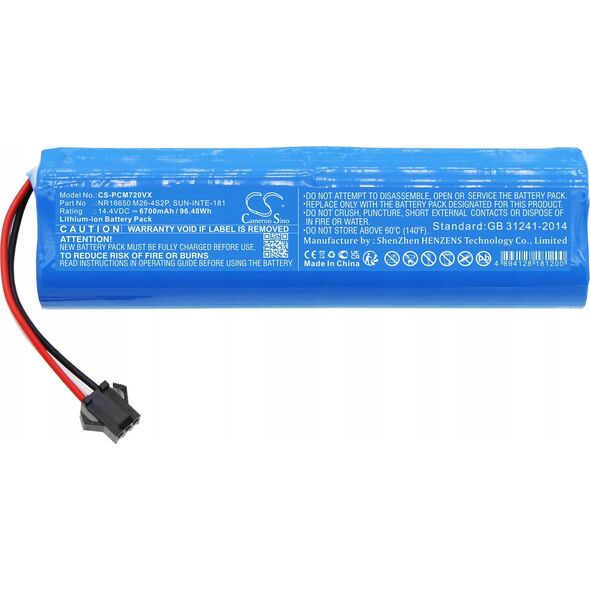 Akumulator do Xiaomi Viomi S9 14,4V 6700mAh Li-Ion