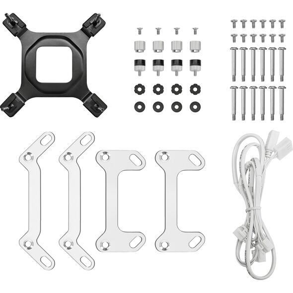 DeepCool Mystique 360 WH ARGB Procesor Chłodnica cieczy all-in-one 12 cm Biały 1 szt.