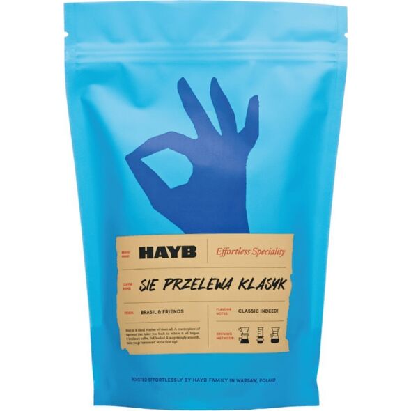 Kawa ziarnista HAYB Kawa ziarnista - Się Przelewa Klasyk 250g zia