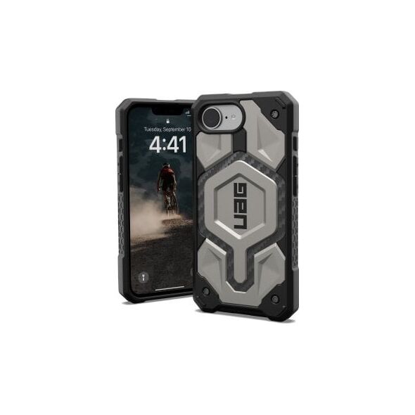 UAG Monarch Pro - obudowa ochronna do iPhone 16e (2025) kompatybilna z MagSafe (titanium)