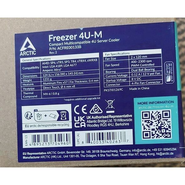 Freezer 4U-M Rev. 2