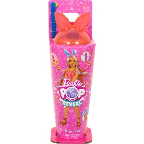 „Barbie POP Reveal Animal Party“ siurprizų rinkinys - katytė (JCN87)