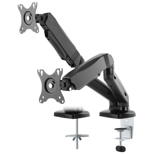 Deltaco Uchwyt biurkowy na 2 monitory 17" - 32" (ARM-1300)