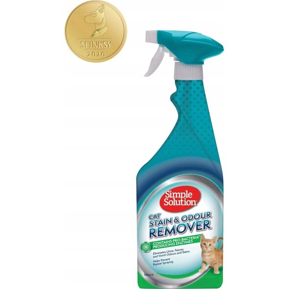 Simple Solution ΑΠΛΗ ΑΦΑΙΡΕΣΗ ΛΕΚΕΔΩΝ & ΟΣΜΩΝ ΓΑΤΑ 750ml     /4