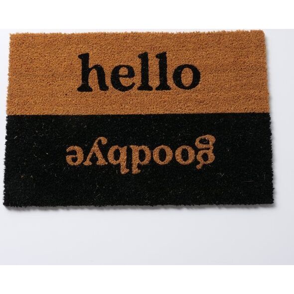 Boltze Χαλάκι εισόδου από ίνες καρύδας HELLO, 60 x 40 cm