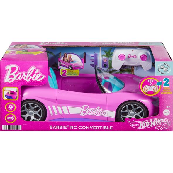 „Hot Wheels“ RC automodelis „Barbie kabrioletas“ (JBH05)