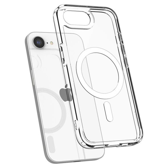 SPIGEN futerał ULTRA HYBRID MAG kompatybilny z MagSafe do IPHONE SE 4 2025 white