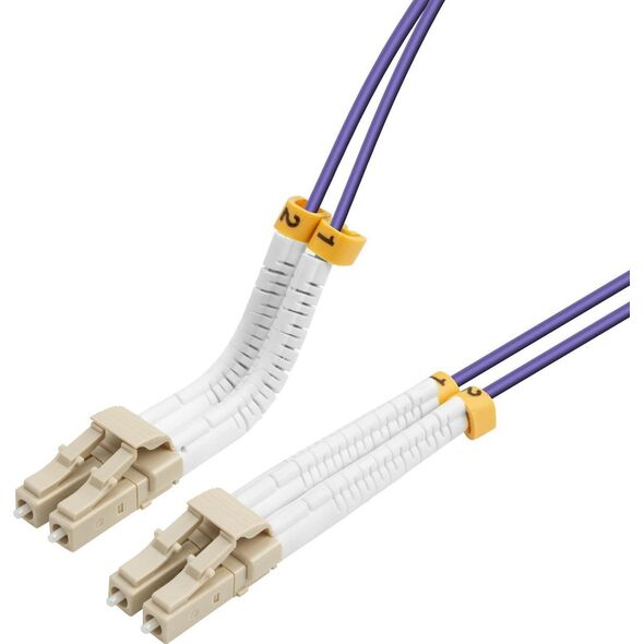 Lanview Lanview LVO231812-FLEX καλώδιο InfiniBand / οπτική ίνα 3 m LC LC/LC Μωβ