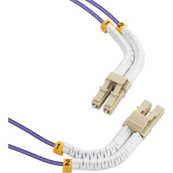Lanview Lanview LVO231811-FLEX καλώδιο InfiniBand / οπτική ίνα 2 m LC LC/LC Μωβ