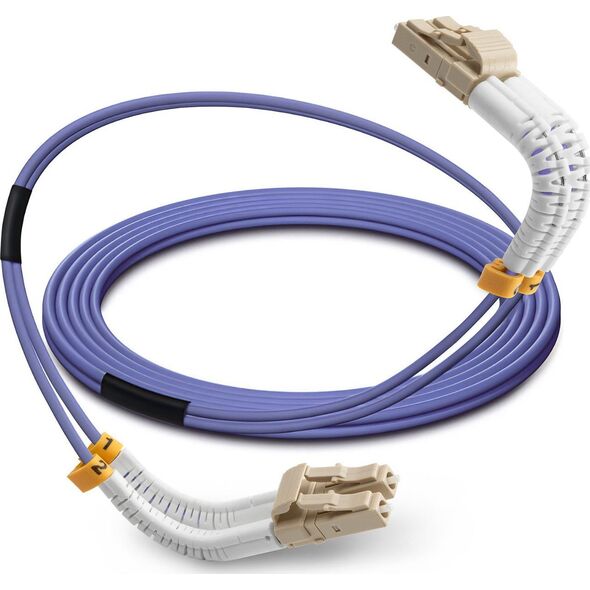 Lanview Lanview LVO231811-FLEX καλώδιο InfiniBand / οπτική ίνα 2 m LC LC/LC Μωβ