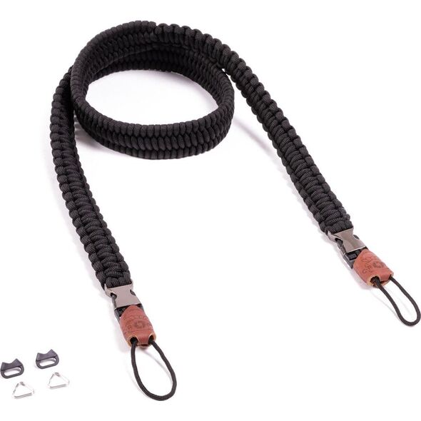 HP C-ROPE Λουράκι κάμερας Traveler από Paracord 125cm Silent Black λιανική