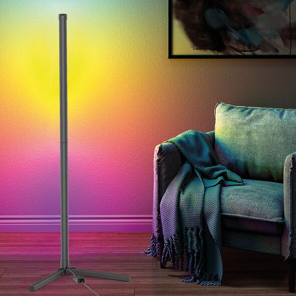 Φωτιστικό δαπέδου Realpower RealPower Light Stick 1 LED Standleuchte RGBIC,RC