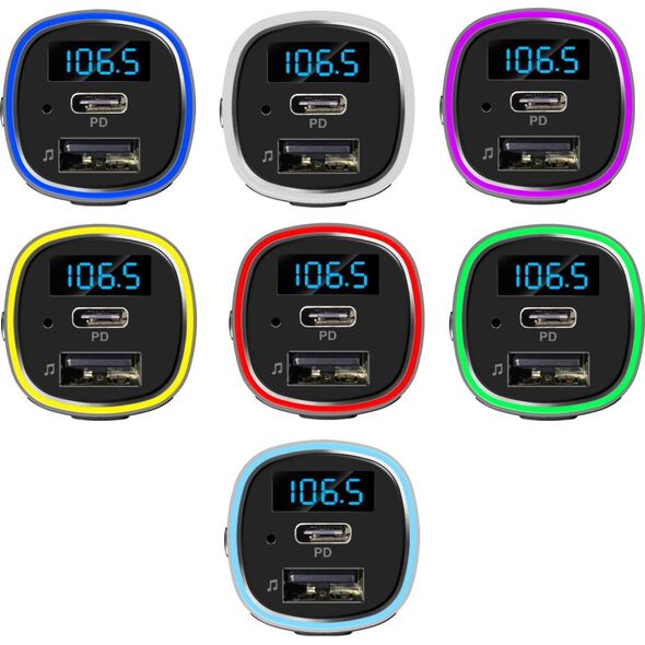 Πομπός FM 4smarts 4smarts Media&Assist2 Kfz-Ladegerät FM-Transmitter Media-In
