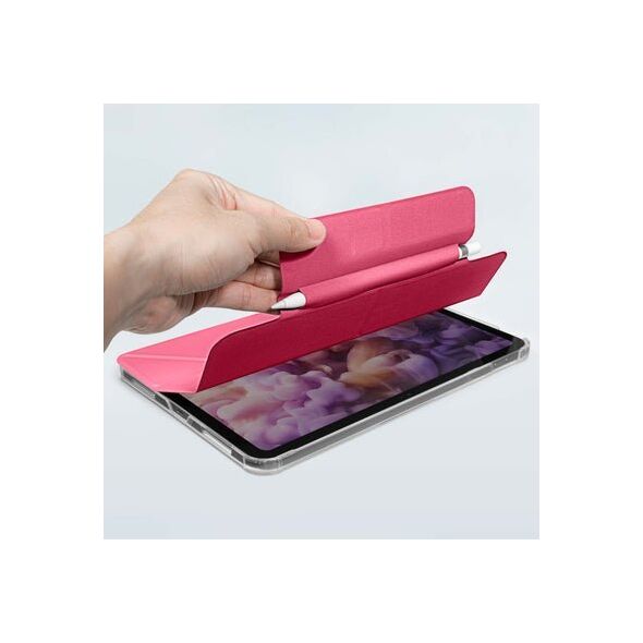 Θήκη για tablet PICOM Laut Huex Folio - προστατευτική θήκη με υποδοχή για Apple Pencil για iPad Air 13" M2 (2024) (ροζ)