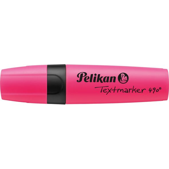 Pelikan Pelikan Υπογραμμιστής 490/B Φωτεινό Ροζ 1 Τεμάχιο Blister