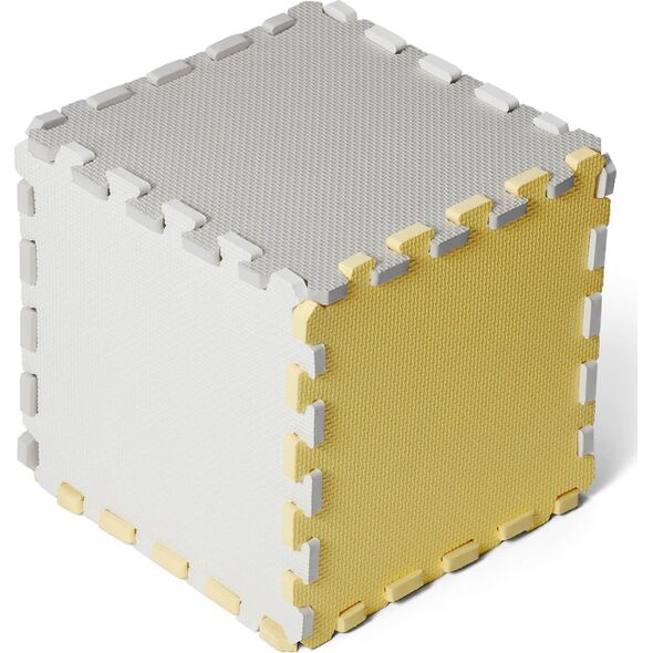 KINDERKRAFT Mata piankowa puzzle LUNO yellow