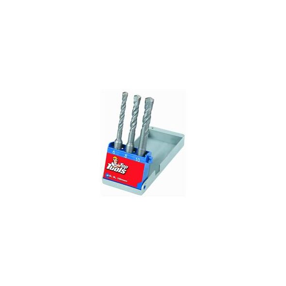 Wiertło Top Tools do betonu SDS+ 6 10 8mm zestaw (5110-03)
