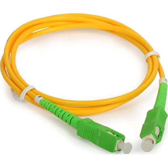 Microconnect FIB884001 kabel InfiniBand / światłowodowy 1 m SC Żółty