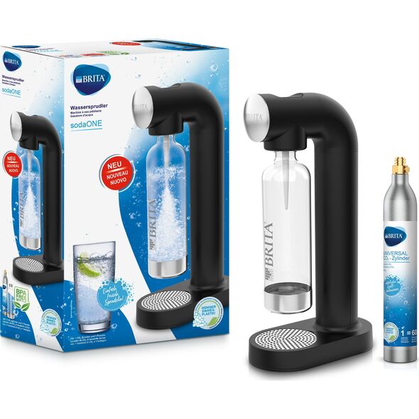 Saturator Brita SodaOne Czarny