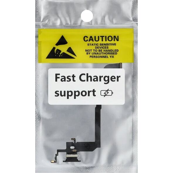 Taśma ładowania USB do IPHONE X czarny (demotaż)