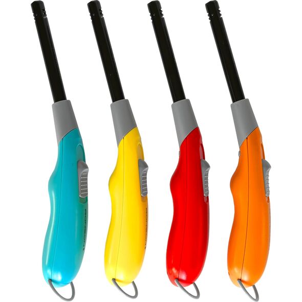 Zapalarka RONSON BOOMERANG RED do gazu do kominka pieca do grilla