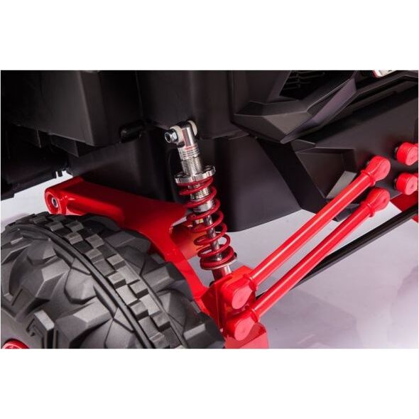 Lean Cars Auto na Akumulator Buggy UTV-MX Czerwony