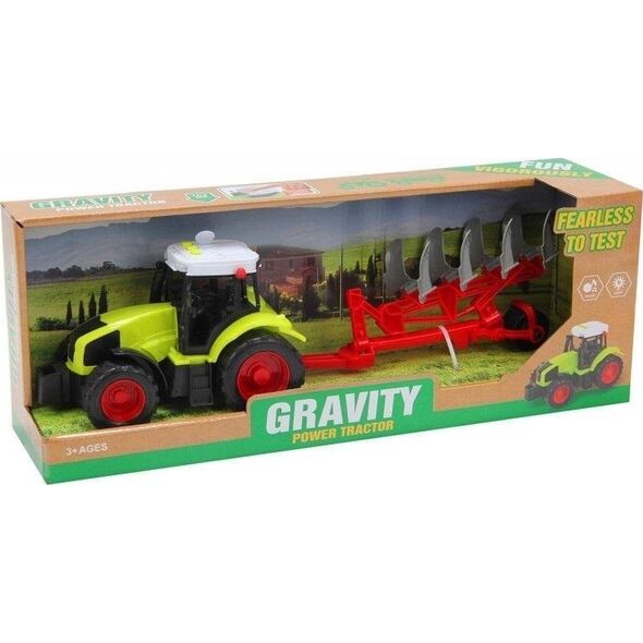 Trifox Traktor z przyczepą i dźwiękiem